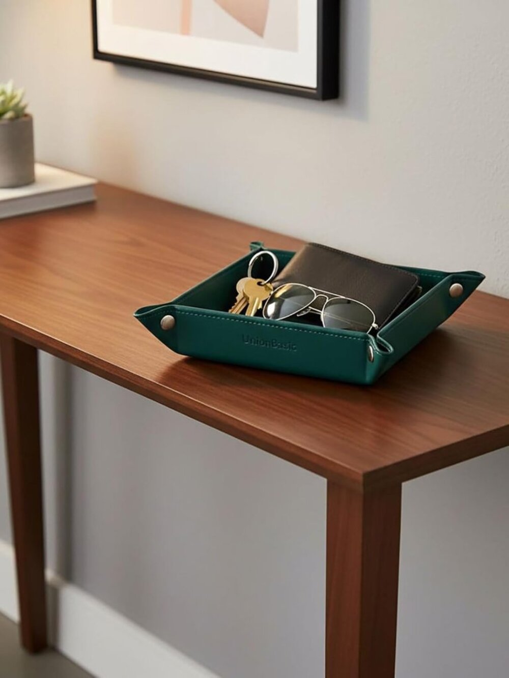 Valet Tray, Jewelry Tray for Rings Watches Earrings, Entryway Catchall Caddy for - Picture 6 of 9